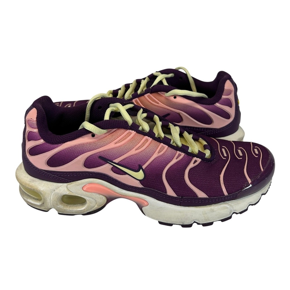 Nike Air Max Plus TN Purple Pink Gradient AV7962-600 Big Kids 6.5Y Womens 8
